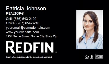 Redfin-Business-Card-Compact-With-Medium-Photo-TH18B-P2-L3-D3-Black