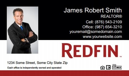 Redfin-Business-Card-Compact-With-Medium-Photo-TH20C-P1-L1-D1-Black-Red-White