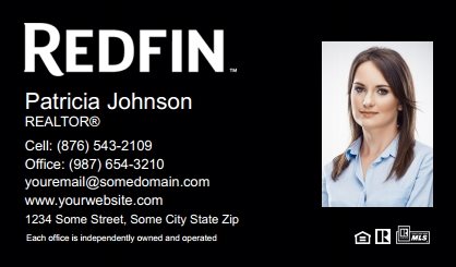 Redfin-Business-Card-Compact-With-Medium-Photo-TH24B-P2-L3-D3-Black