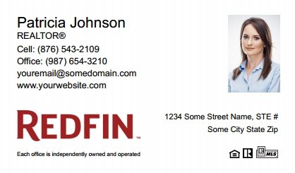 Redfin-Business-Card-Compact-With-Small-Photo-TH05W-P2-L1-D1-White