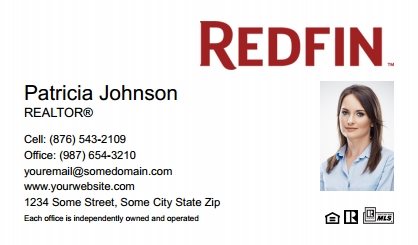 Redfin-Business-Card-Compact-With-Small-Photo-TH06W-P2-L1-D1-White