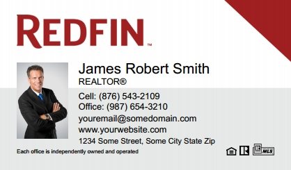 Redfin-Business-Card-Compact-With-Small-Photo-TH12C-P1-L1-D1-White-Red