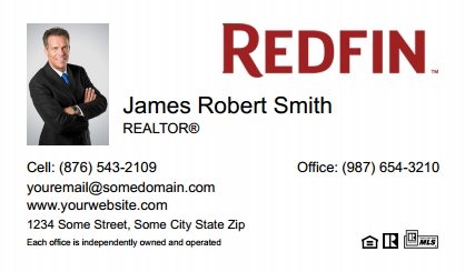 Redfin-Business-Card-Compact-With-Small-Photo-TH14W-P1-L1-D1-White