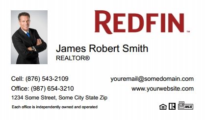 Redfin-Business-Card-Compact-With-Small-Photo-TH25W-P1-L1-D1-White