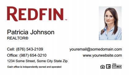 Redfin-Business-Card-Compact-With-Small-Photo-TH26W-P2-L1-D1-White