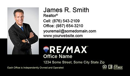 Remax-Balloon-Business-Card-Compact-With-Medium-Photo-TH3-P1-L3-D3-Black-White