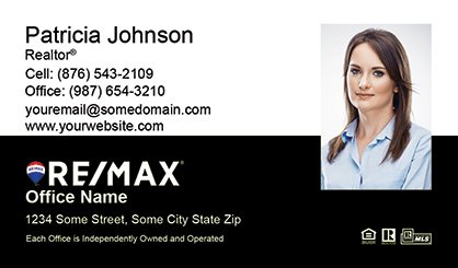 Remax-Balloon-Business-Card-Compact-With-Medium-Photo-TH3-P2-L3-D3-Black-White