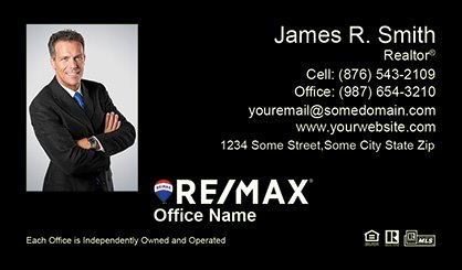 Remax-Balloon-Business-Card-Compact-With-Medium-Photo-TH5-P1-L3-D3-Black