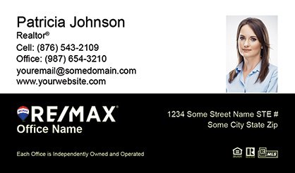 Remax-Balloon-Business-Card-Compact-With-Small-Photo-TH3-P2-L3-D3-Black-White