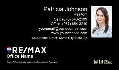 Remax-Balloon-Business-Card-Compact-With-Small-Photo-TH5-P2-L3-D3-Black
