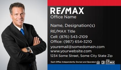 Remax-Business-Card-Compact-With-Full-Photo-TH18-P1-L3-D3-Black-Red