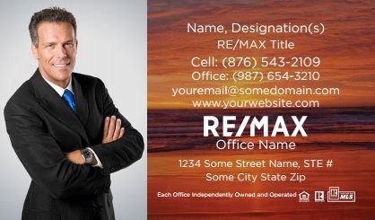Remax-Business-Card-Compact-With-Full-Photo-TH24-P1-L3-D3-Sunset