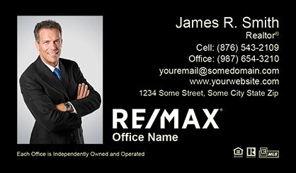 Remax-Business-Card-Compact-With-Full-Photo-TH5-P1-L3-D3-Black