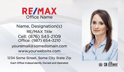 Remax-Business-Card-Compact-With-Full-Photo-TH61-P2-L1-D1-White-Others