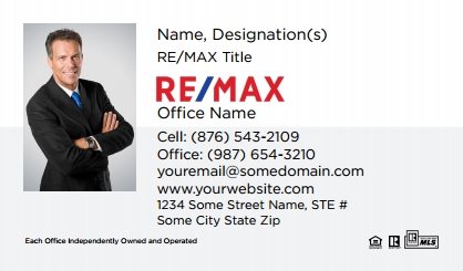 Remax-Business-Card-Compact-With-Medium-Photo-TH51-P1-L1-D1-White-Others