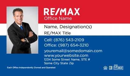 Remax-Business-Card-Compact-With-Medium-Photo-TH52-P1-L3-D3-Red-Blue-White