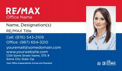 Remax-Business-Card-Compact-With-Medium-Photo-TH52-P2-L3-D3-Red-Blue-White