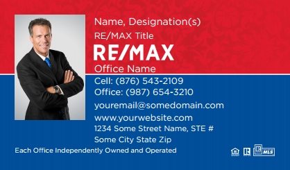 Remax-Business-Card-Compact-With-Medium-Photo-TH53-P1-L3-D3-Red-Blue-White