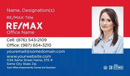 Remax-Business-Card-Compact-With-Medium-Photo-TH55-P2-L3-D3-Red-Blue-White