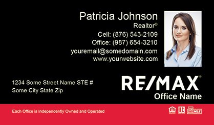 Remax-Business-Card-Compact-With-Small-Photo-TH4-P2-L3-D3-Red-Black