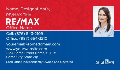 Remax-Business-Card-Compact-With-Small-Photo-TH52-P2-L3-D3-Red-Blue-White