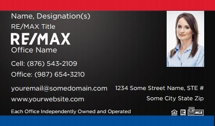 Remax-Business-Card-Compact-With-Small-Photo-TH53-P2-L3-D3-Black-Red