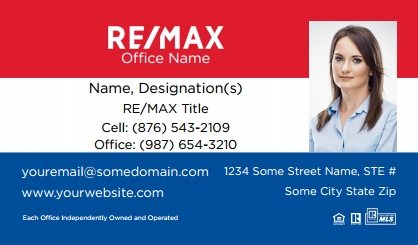 Remax-Business-Card-Compact-With-Small-Photo-TH55-P2-L3-D3-Red-Blue-White