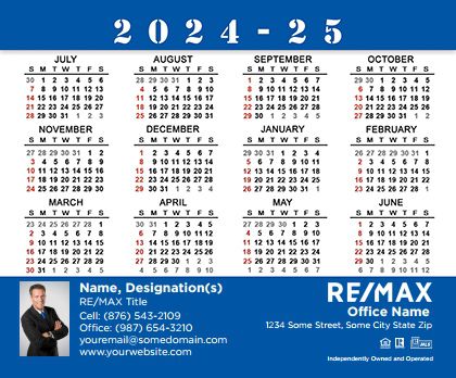 Remax Calendar Magnet 3.5X4 REMAX-CALMAG3540-009