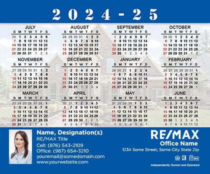 Remax Calendar Magnet 3.5X4 REMAX-CALMAG3540-010