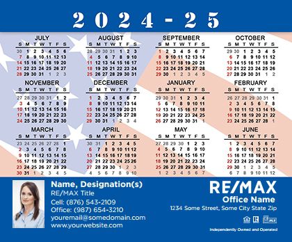 Remax Calendar Magnet 3.5X4 REMAX-CALMAG3540-012