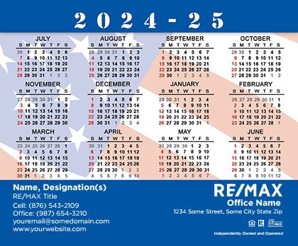 Remax Calendar Magnet 3.5X4 REMAX-CALMAG3540-016