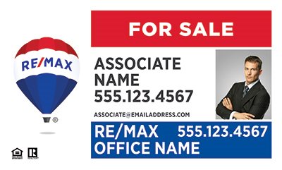 Remax Real Estate Yard Signs REMAX-PAN1830AL-003
