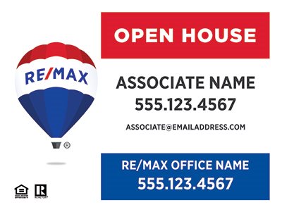 Remax Real Estate Yard Signs REMAX-PAN1824AL-002