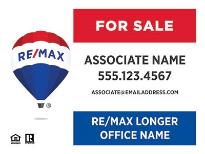 Remax Real Estate Yard Signs REMAX-PAN1824AL-003