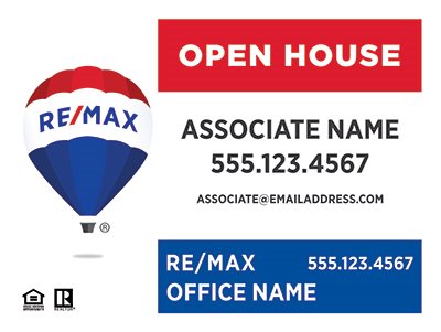 Remax Real Estate Yard Signs REMAX-PAN1824AL-006