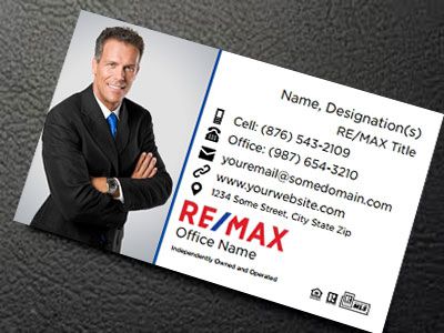 Remax Slik Laminated Business Cards REMAX-BCSILK-001