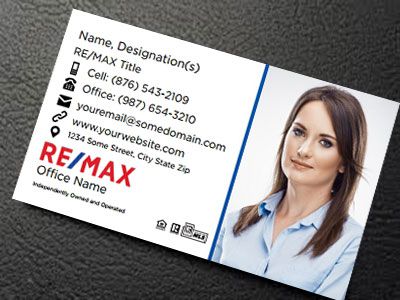 Remax Slik Laminated Business Cards REMAX-BCSILK-003