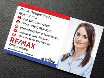 Remax Slik Laminated Business Cards REMAX-BCSILK-007