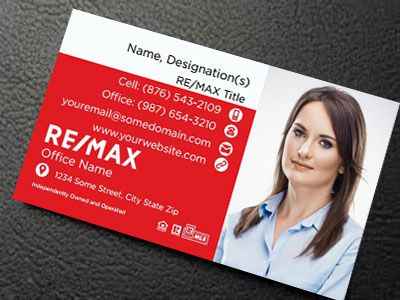 Remax Slik Laminated Business Cards REMAX-BCSILK-011