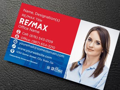 Remax Slik Laminated Business Cards REMAX-BCSILK-015