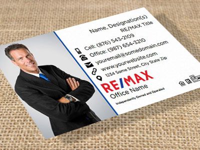 Remax Suede Soft Touch Business Cards REMAX-BCSUEDE-001