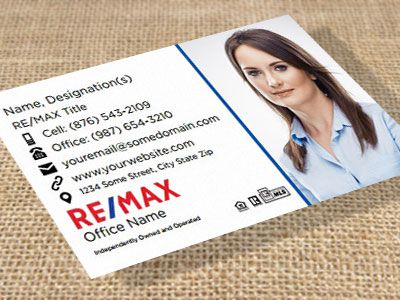 Remax Suede Soft Touch Business Cards REMAX-BCSUEDE-003