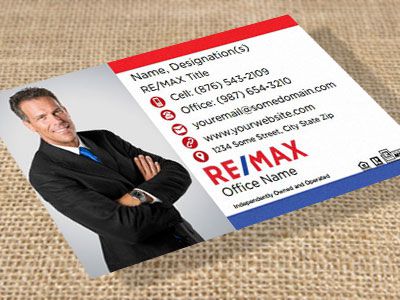 Remax Suede Soft Touch Business Cards REMAX-BCSUEDE-005