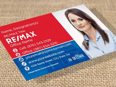 Remax Suede Soft Touch Business Cards REMAX-BCSUEDE-015