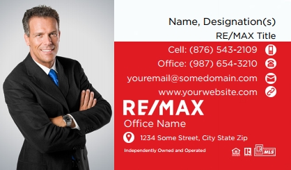 Remax UV Raised Business Cards REMAX-BCRAISEDUVSUEDE-009