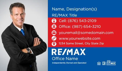 Remax UV Raised Business Cards REMAX-BCRAISEDUVSUEDE-017