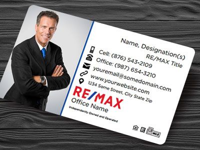 Remax Plastic Business Cards REMAX-BCWPLAS-001