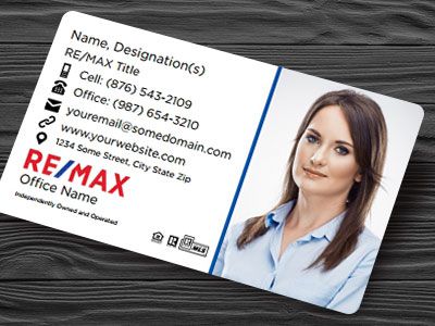 Remax Plastic Business Cards REMAX-BCWPLAS-003
