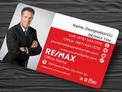 Remax Plastic Business Cards REMAX-BCWPLAS-009