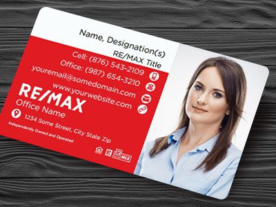 Remax Plastic Business Cards REMAX-BCWPLAS-011